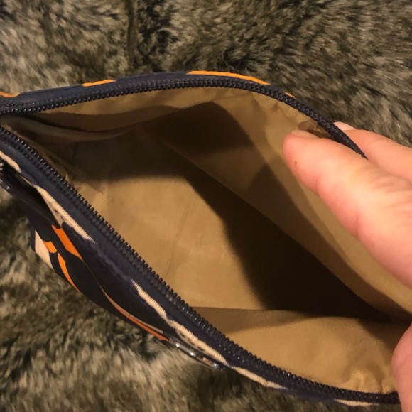 Coach Signature Travel Cosmetic Makeup Bag - Picture 7 of 10